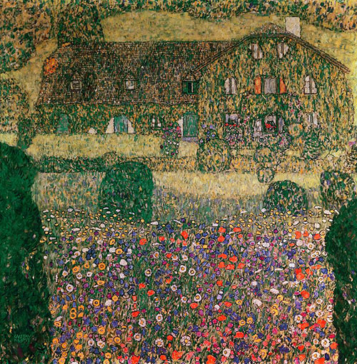 Country House on Attersee Lake Gustav Klimt